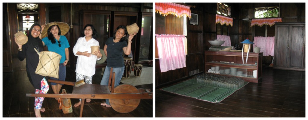 di dalam rumah adat belitung