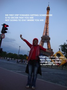 Tina Melinda take a firs step